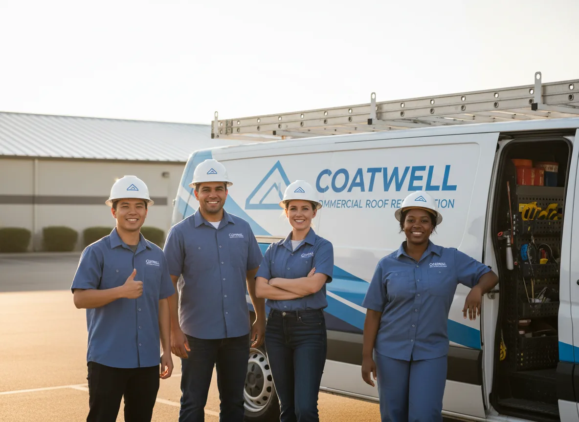 Commercial roof coating company in Calvin, PA
